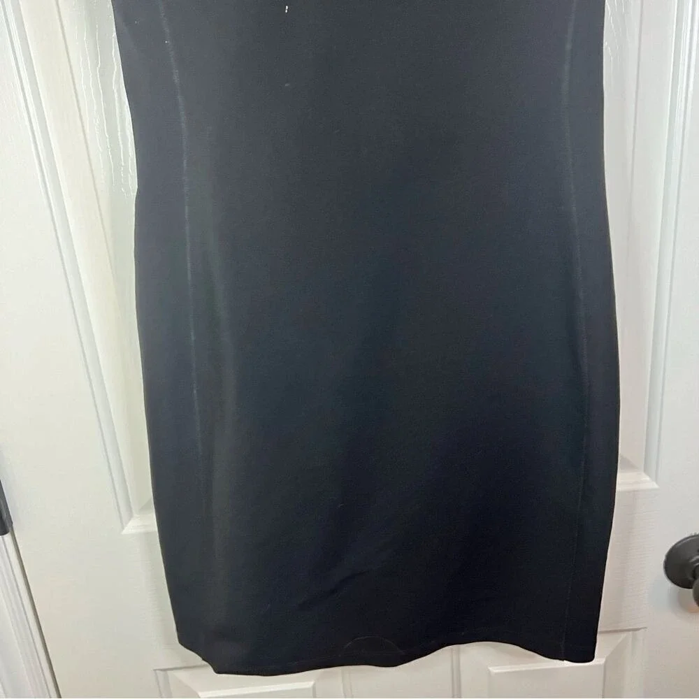 Standard James Perse Women's Black Fitted Dress Size 2 Small Spot See‎ Pics